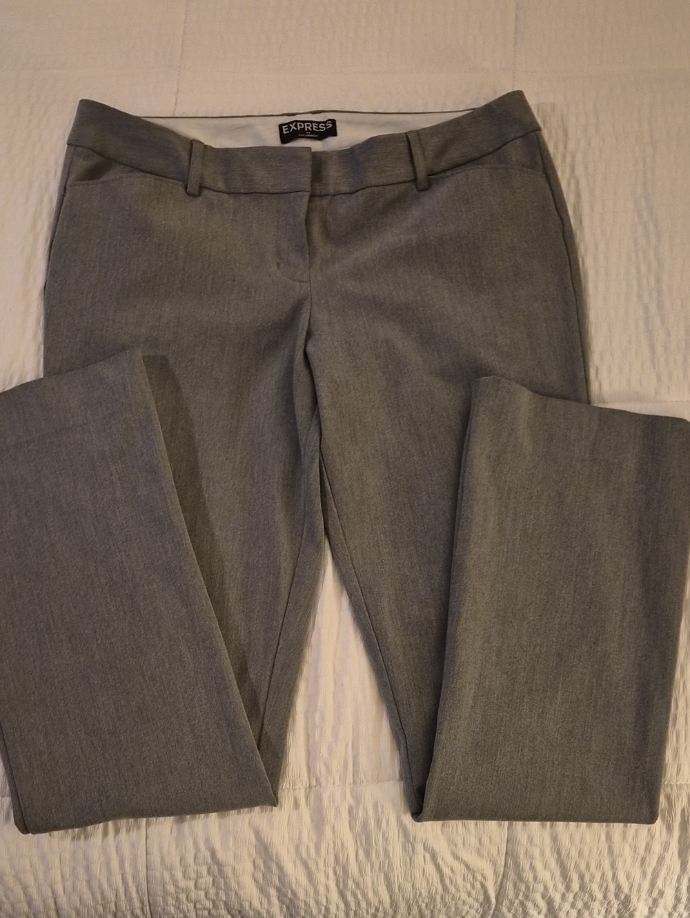 Express Women's Gray Columnist Trousers sz 6